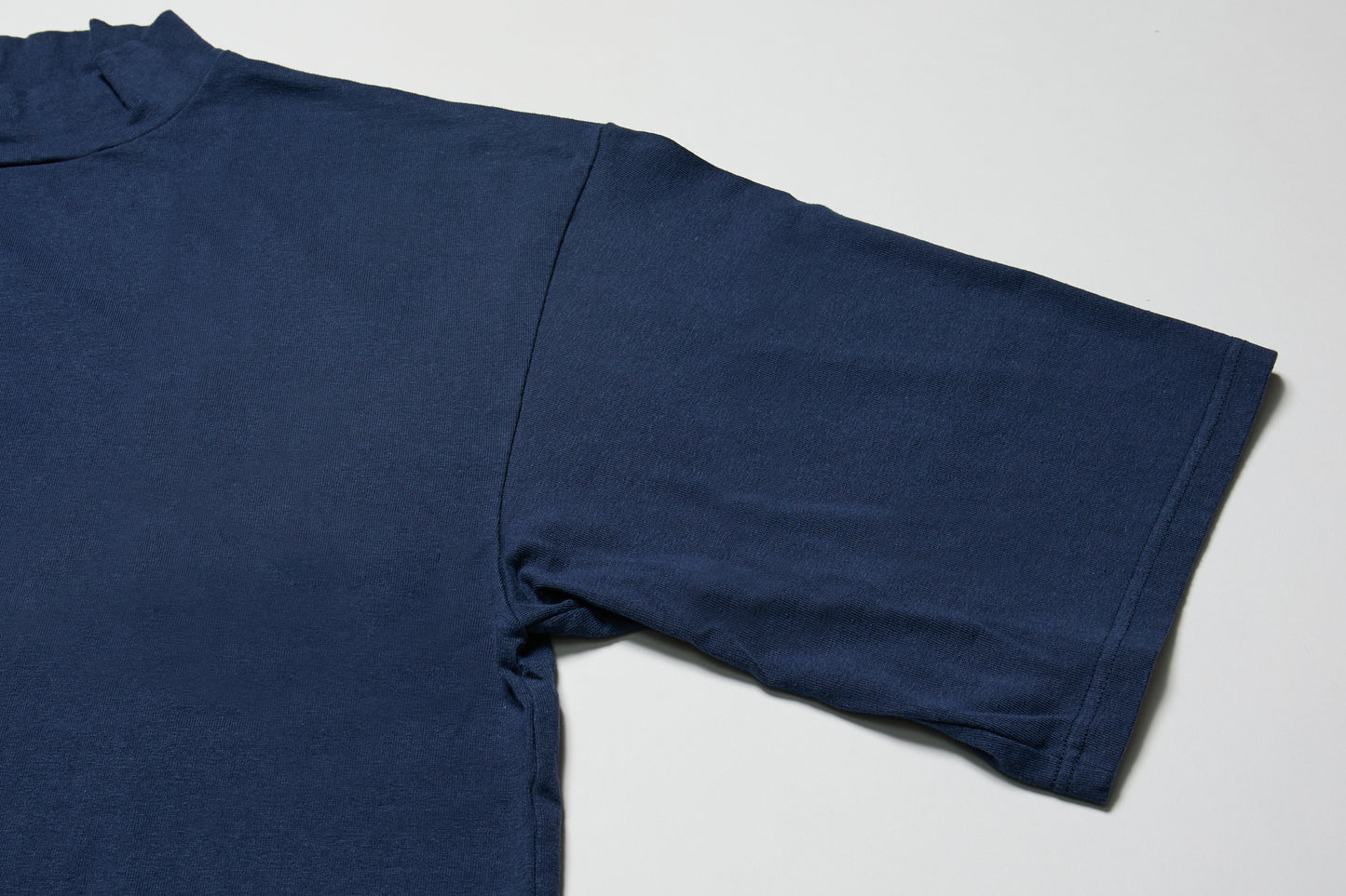 KP2415WT ラフィー天竺 LADIES MOCKNECK LOOSE T-SHIRT