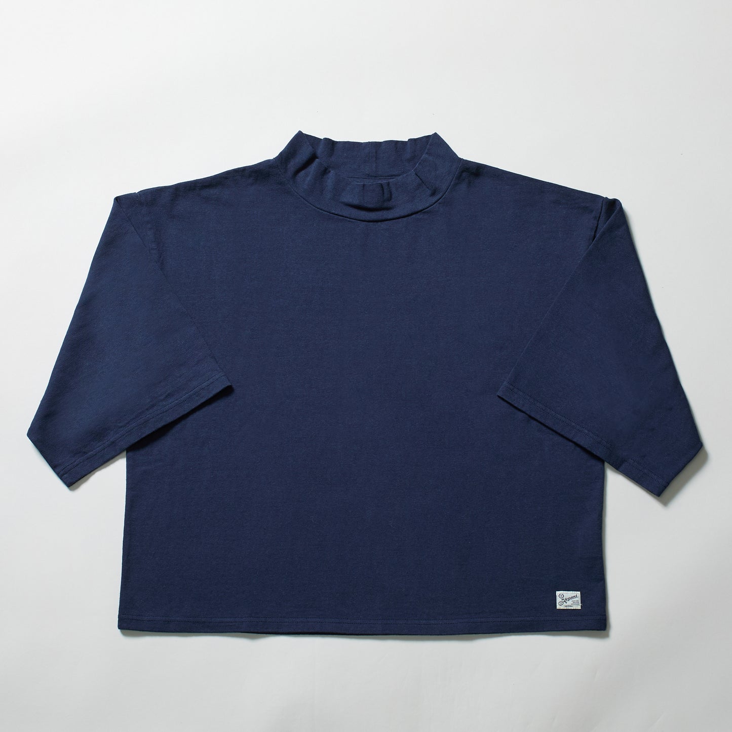 KP2415WT ラフィー天竺 LADIES MOCKNECK LOOSE T-SHIRT