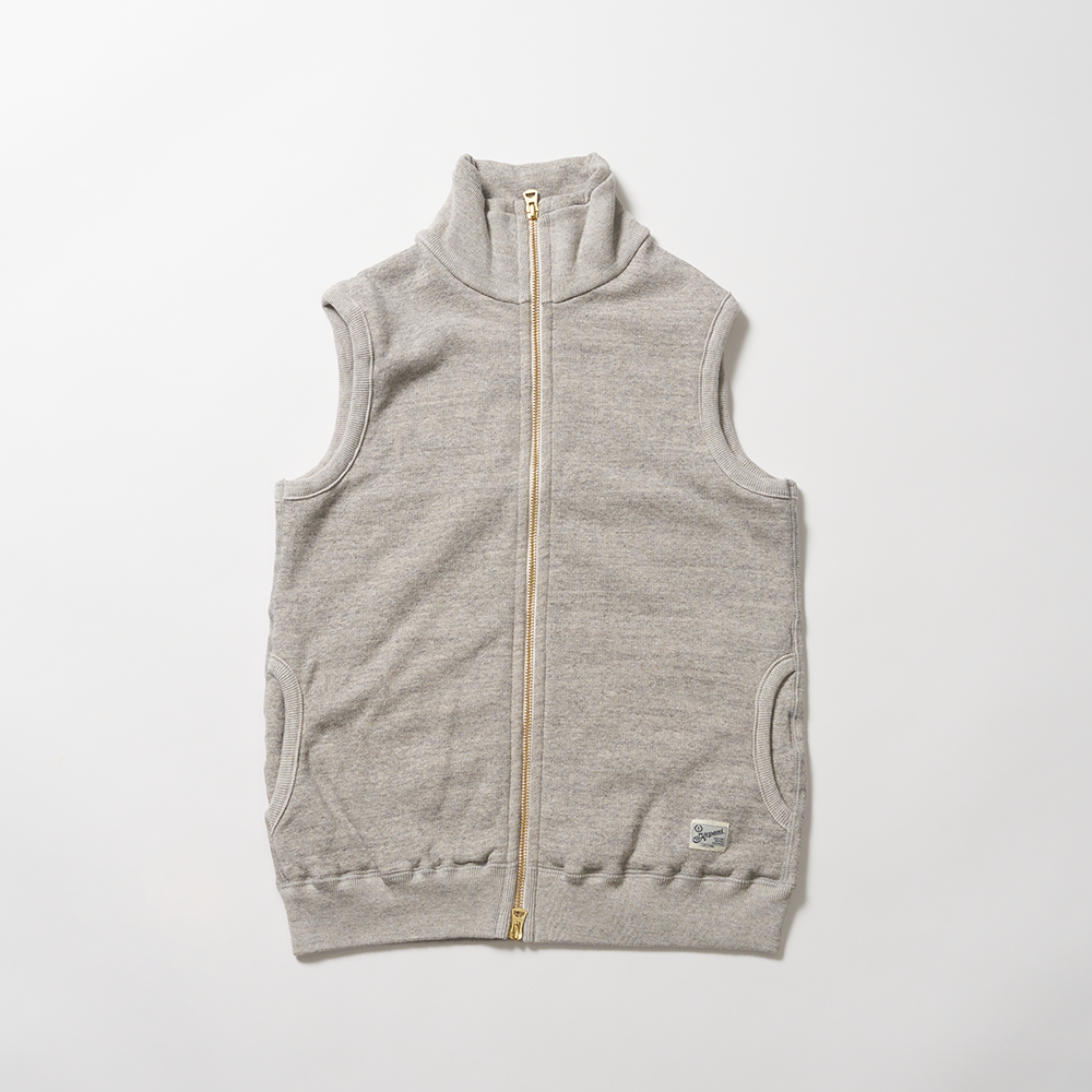 KP1407MS PINACLE PARK STAND COLLAR ZIP WAISTCOAT