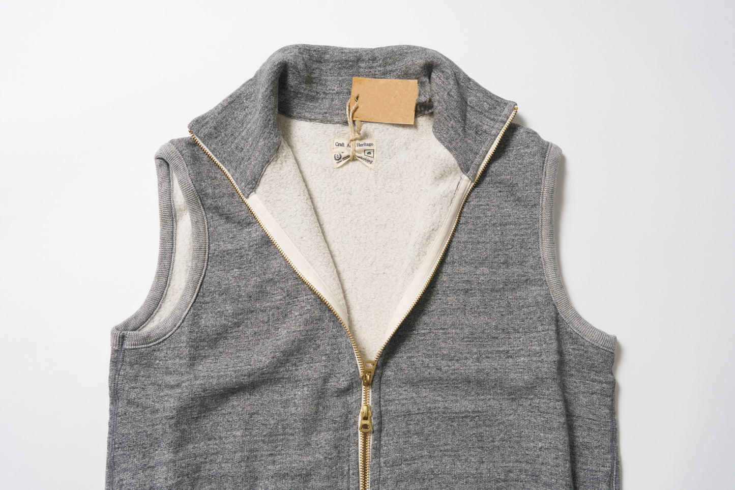 KP1407MS PINACLE PARK STAND COLLAR ZIP WAISTCOAT