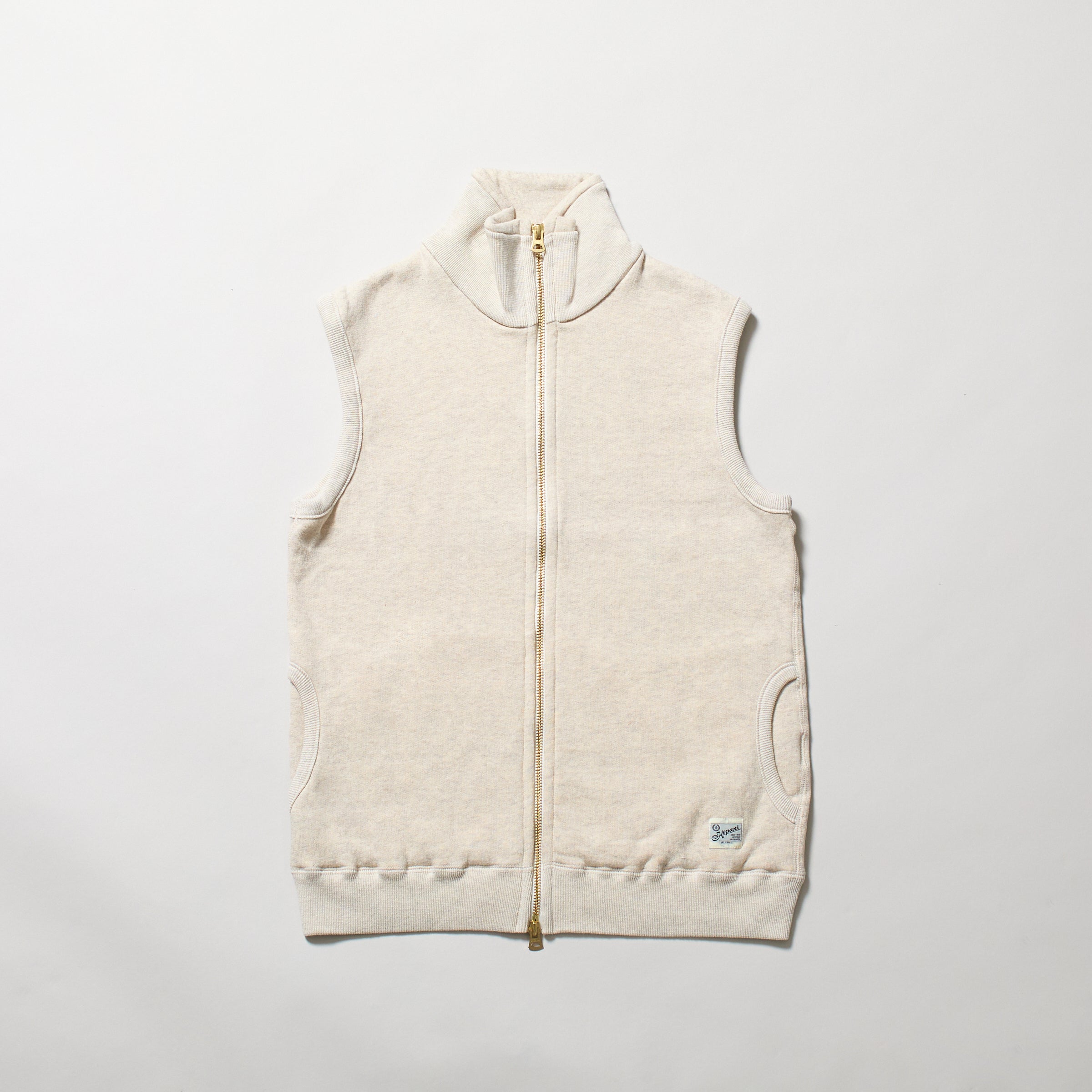 KP1407MS PINACLE PARK STAND COLLAR ZIP WAISTCOAT – kepani