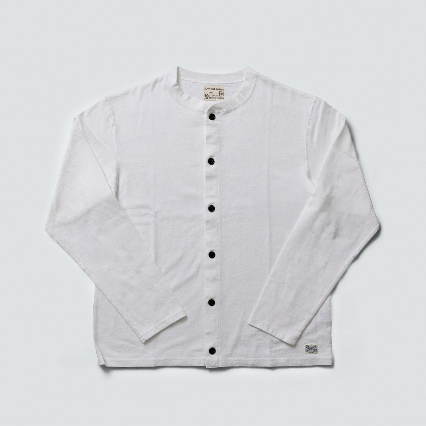 KP2406MT　ラフィー天竺　CREW NECK CARDIGAN