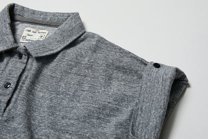 KP2413WT　ラフィー天竺　LADIES CAP SLEEVE POLO