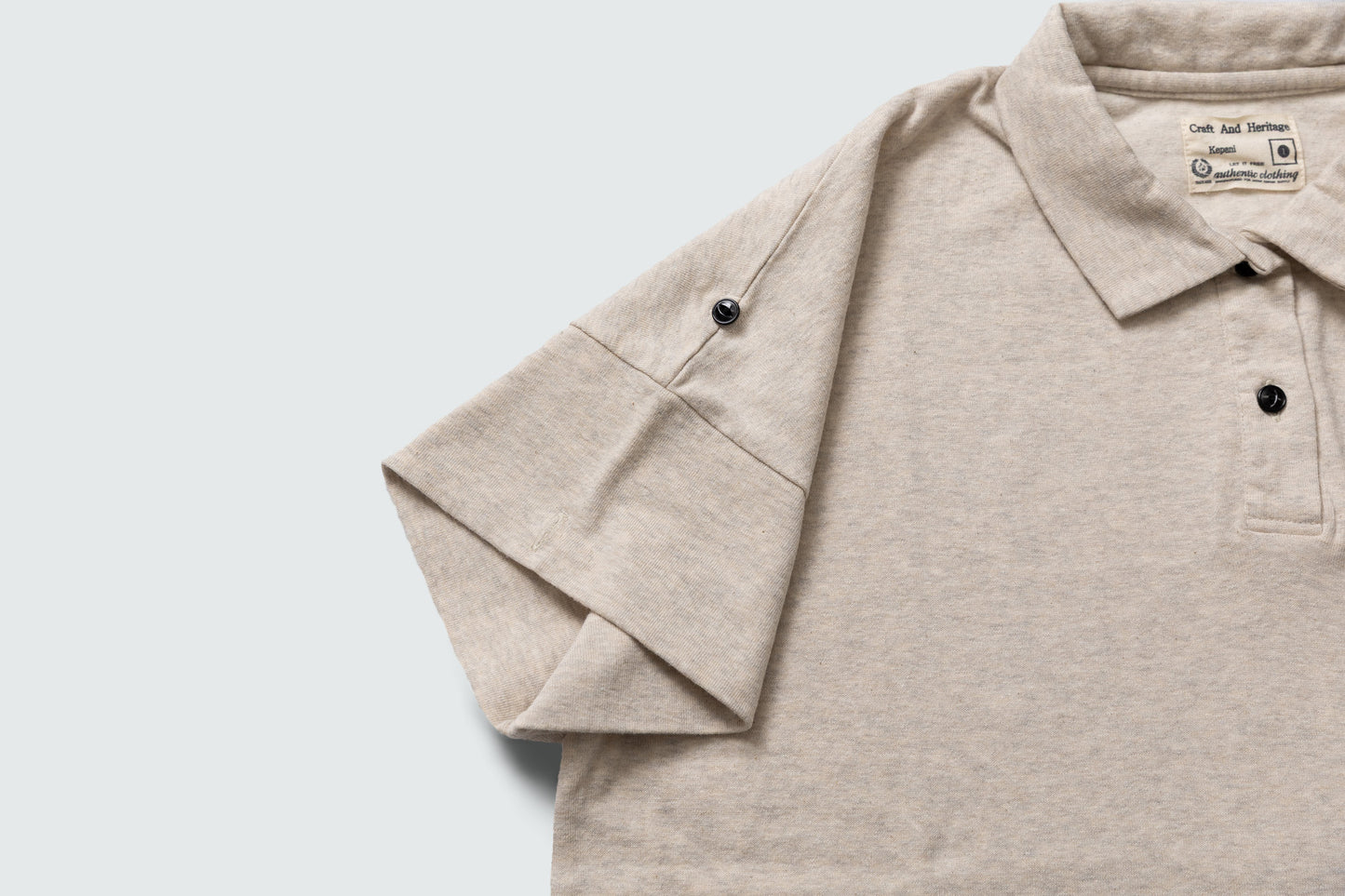 KP2413WT　ラフィー天竺　LADIES CAP SLEEVE POLO