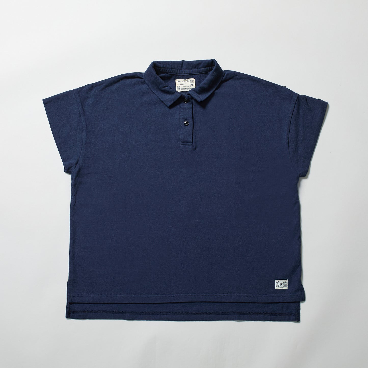 KP2413WT　ラフィー天竺　LADIES CAP SLEEVE POLO