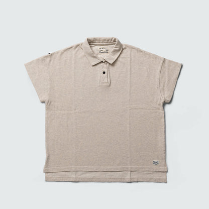 KP2413WT　ラフィー天竺　LADIES CAP SLEEVE POLO