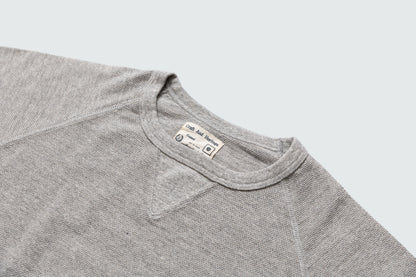 KP2501ST PIQUE L/SLEEVE GUSSET CREW