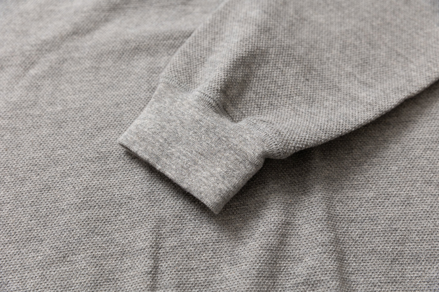 KP2501ST PIQUE L/SLEEVE GUSSET CREW