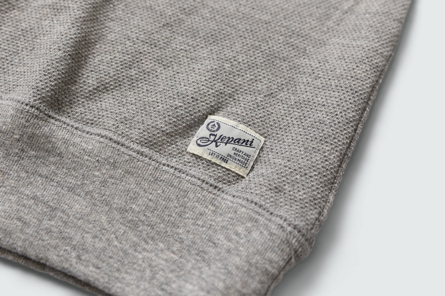 KP2501ST PIQUE L/SLEEVE GUSSET CREW