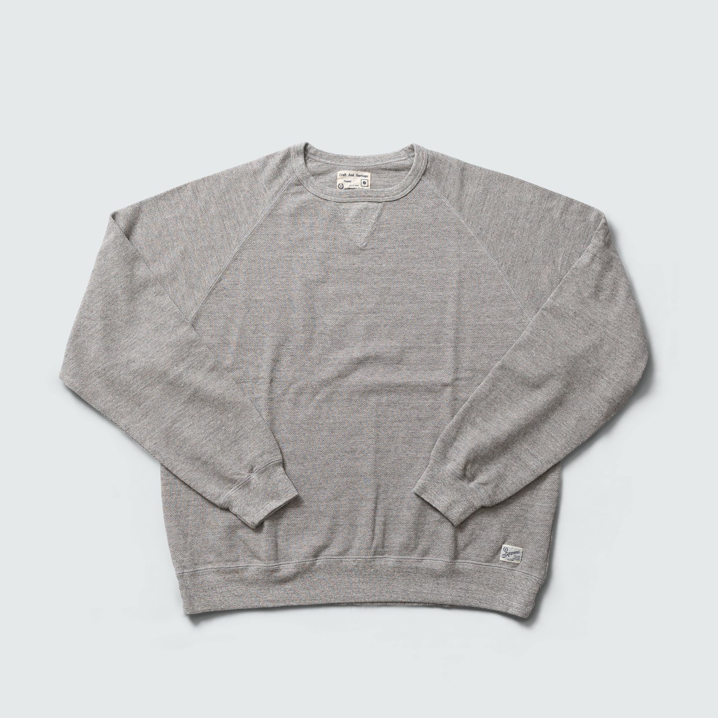 KP2501ST PIQUE L/SLEEVE GUSSET CREW