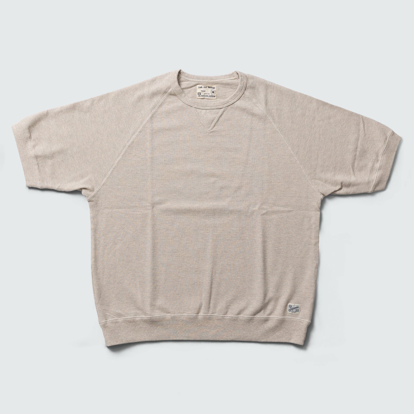 KP2502ST　PIQUE SHORTSLEEVE GUSSET CREW
