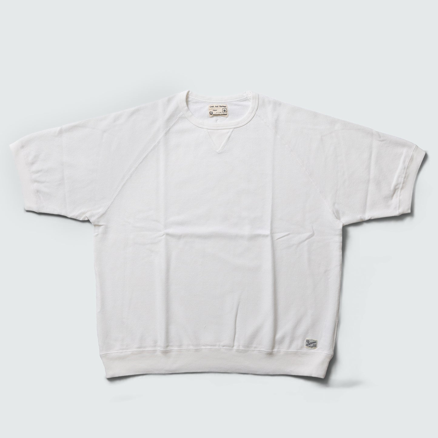 KP2502ST　PIQUE SHORTSLEEVE GUSSET CREW