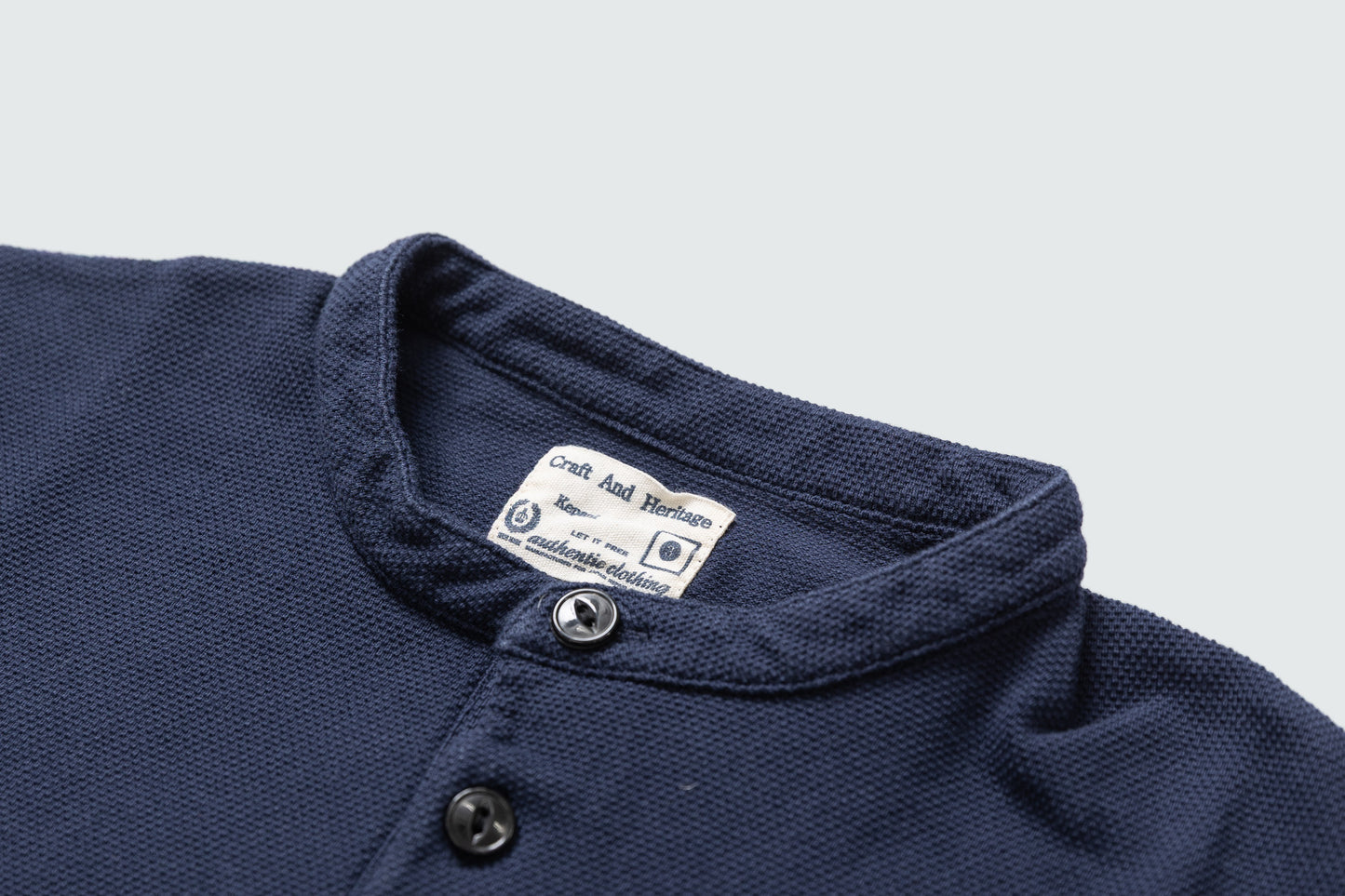 KP2503ST　PIQUE STANDING COLLAR
