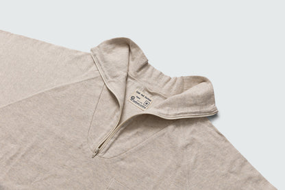 KP2504ST MILITALY S/SLEEVE HALF ZIP UP