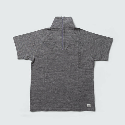 KP2504ST MILITALY S/SLEEVE HALF ZIP UP