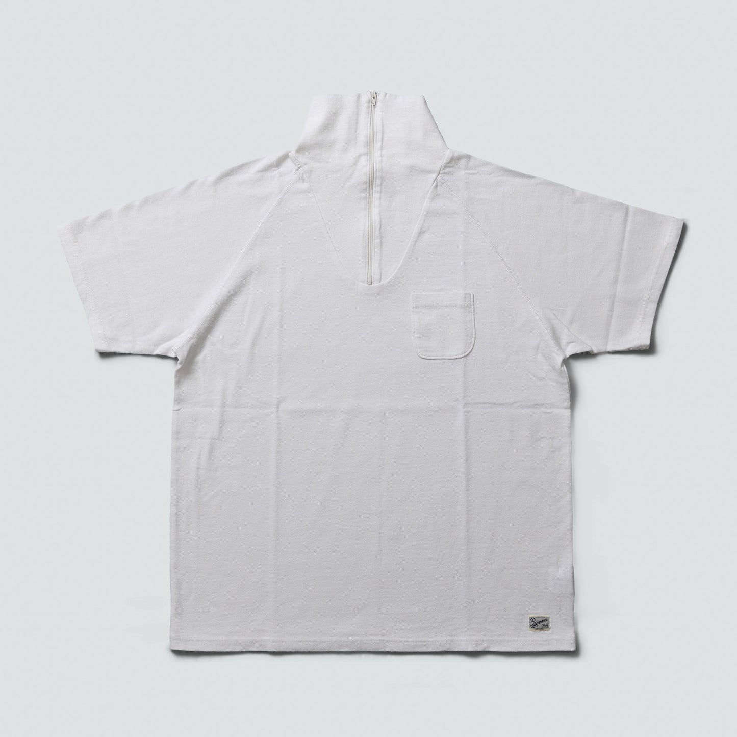 KP2504ST MILITALY S/SLEEVE HALF ZIP UP