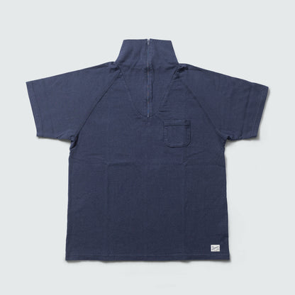 KP2504ST MILITALY S/SLEEVE HALF ZIP UP