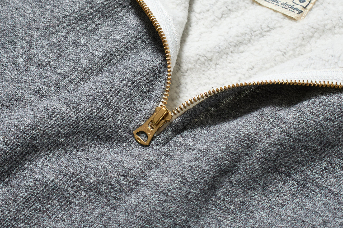 KP2504WO ラフィー裏起毛　PAHOA HALF ZIP DRESS ワンピース