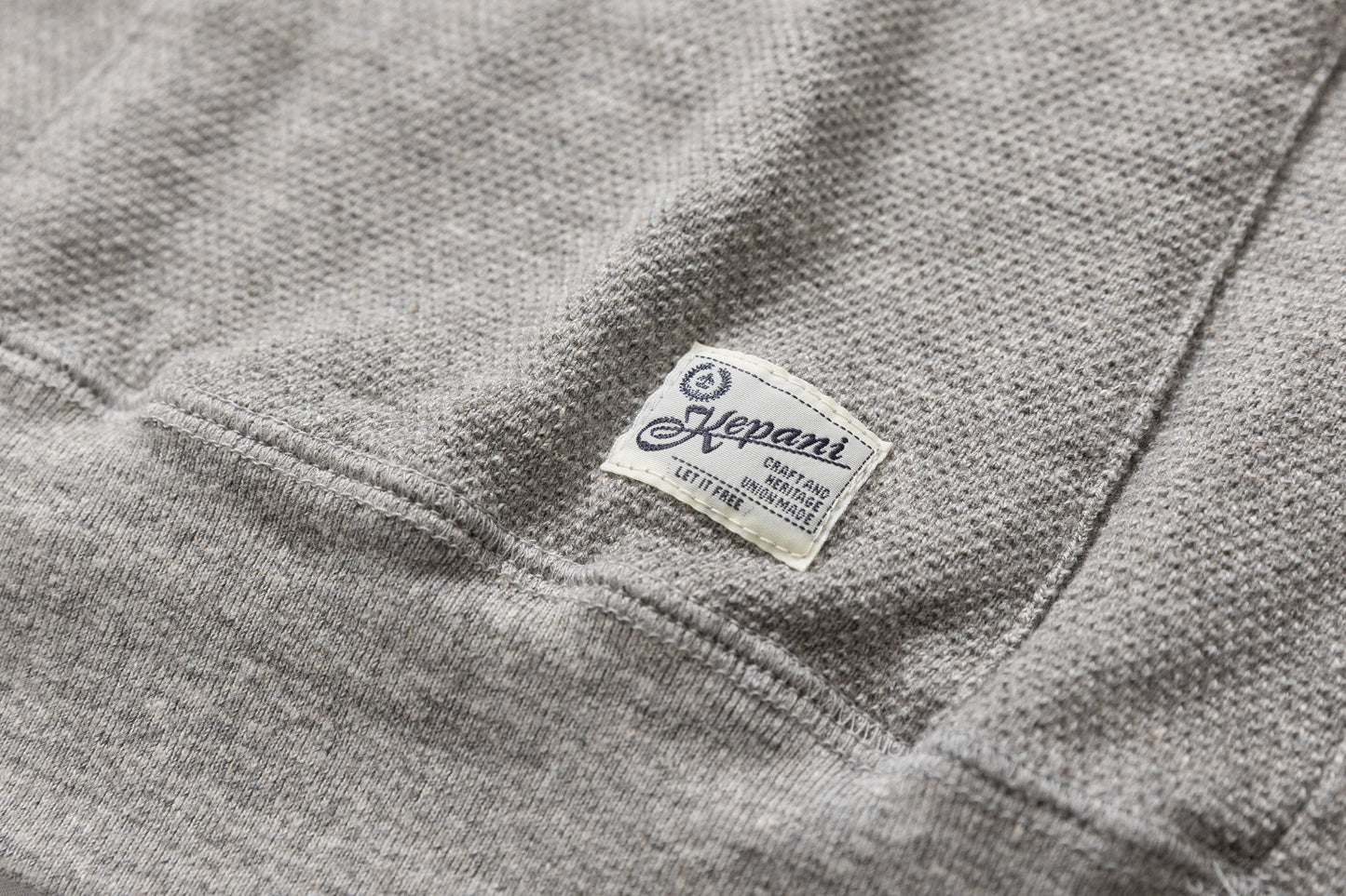 KP2508ST　PIQUE L/SLEEVE HOODIES