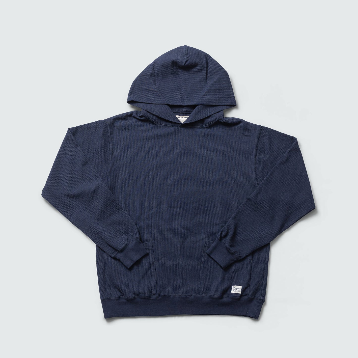 KP2508ST　PIQUE L/SLEEVE HOODIES