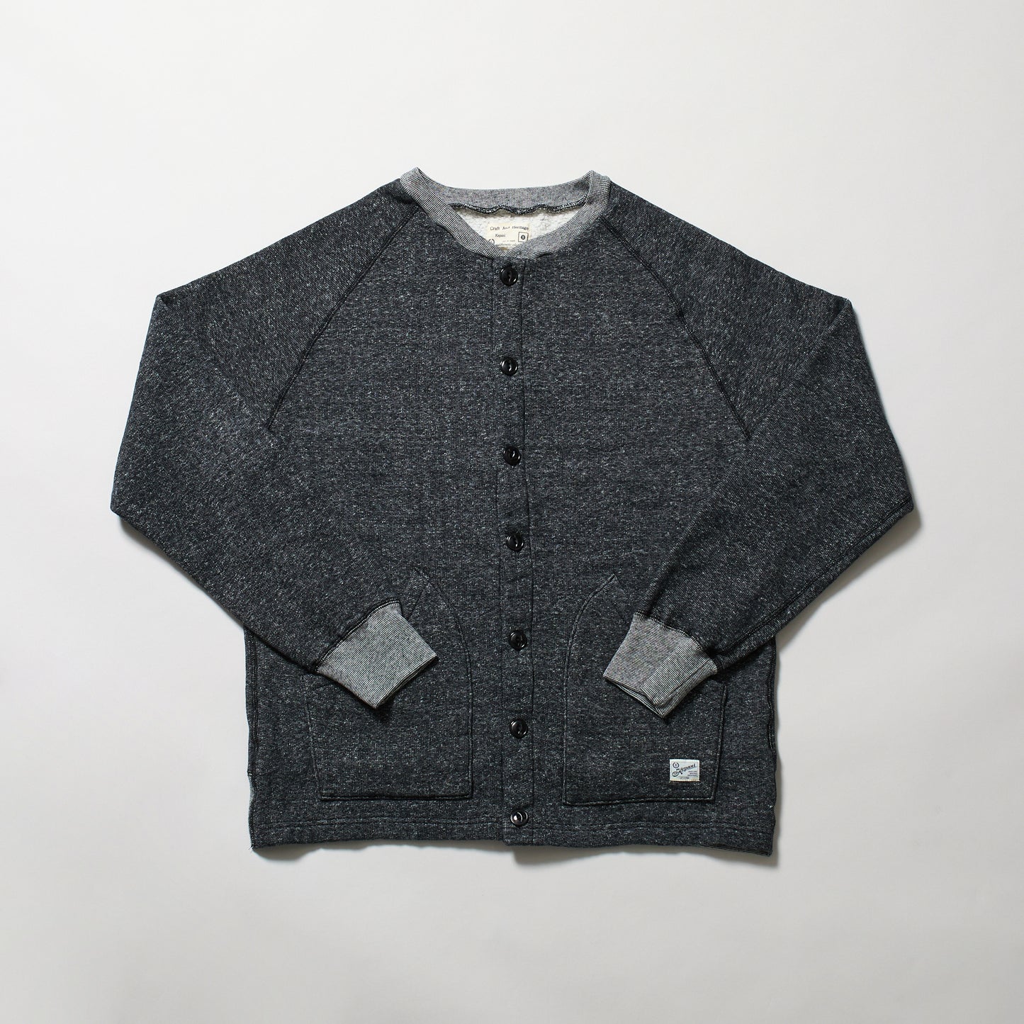 KP5035MS  ラフィー裏起毛　ALBANY CREW CARDIGAN