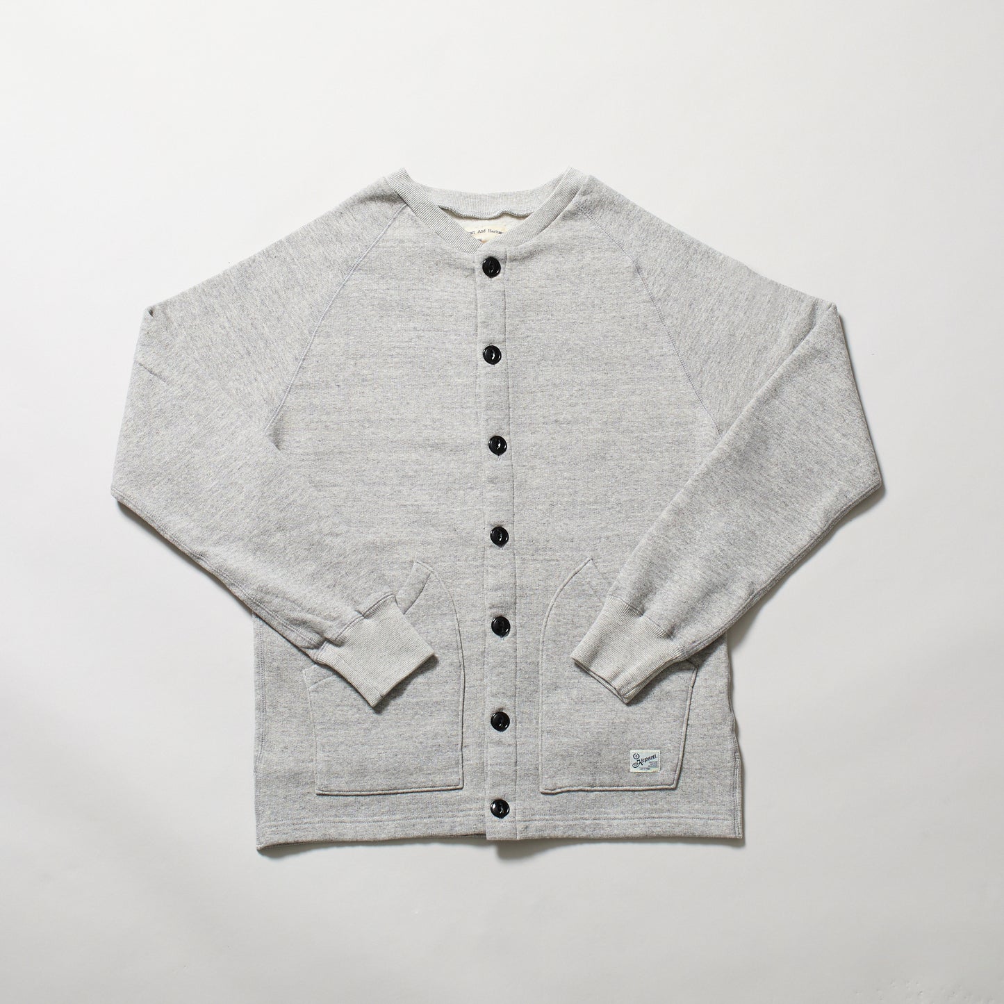 KP5035MS  ラフィー裏起毛　ALBANY CREW CARDIGAN