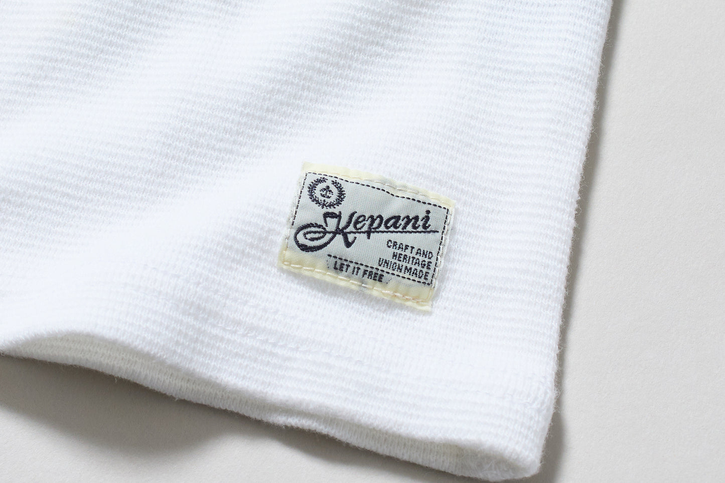 KP9903MS スパンフライス　POLO NECK LONG SLEEVE T-SHIRT