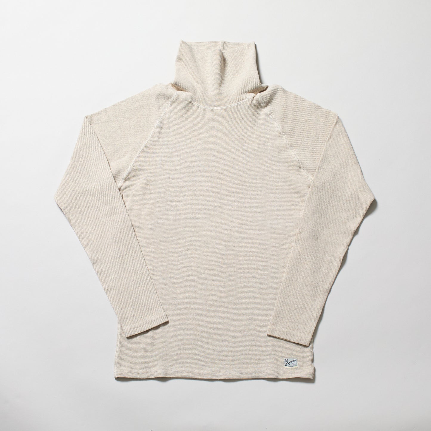 KP9903MS スパンフライス　POLO NECK LONG SLEEVE T-SHIRT