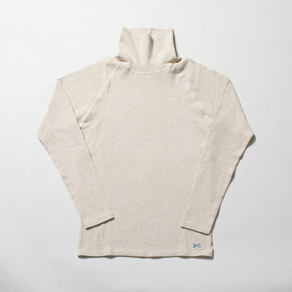 KP9903MS スパンフライス　POLO NECK LONG SLEEVE T-SHIRT