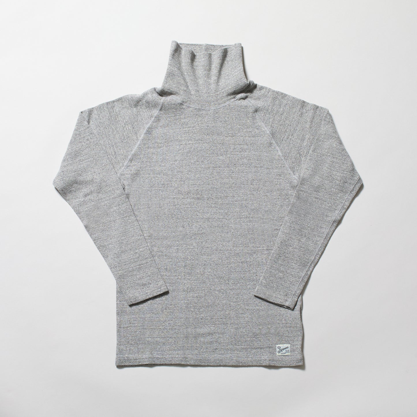 KP9903MS スパンフライス　POLO NECK LONG SLEEVE T-SHIRT