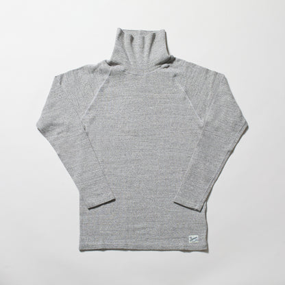 KP9903MS スパンフライス　POLO NECK LONG SLEEVE T-SHIRT