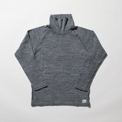 KP9903MS スパンフライス　POLO NECK LONG SLEEVE T-SHIRT