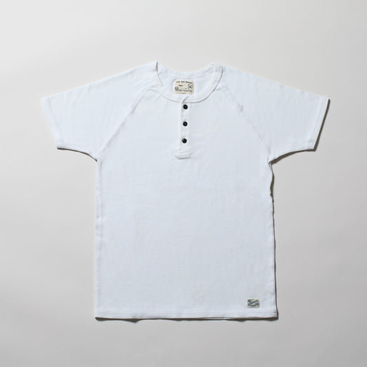 KP9940MS　ラフィースパンフライス　SHORT SLEEVE  ヘンリーネック Tシャツ